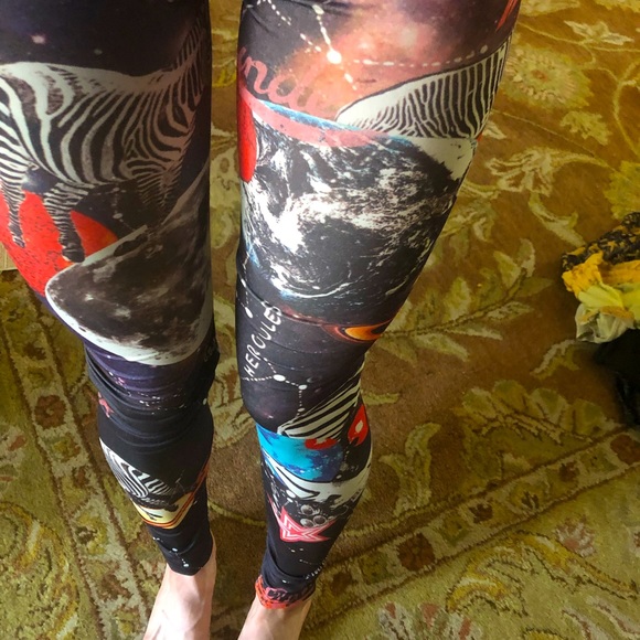 Zebra galaxy leggings Understar XS/S - Picture 4 of 4